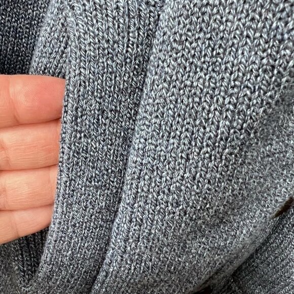 DENVER  Hayes Blue Grandpa Knit Sweater - Picture 3 of 6